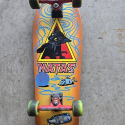 Skateboard Santa Monica NATAS reissue Deck W Real 80s Gullwing Trucks