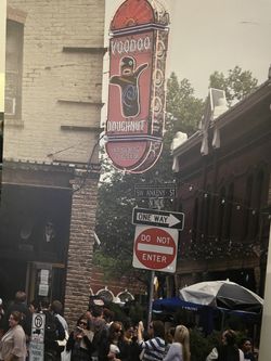 Giant Voodoo Donuts Poster