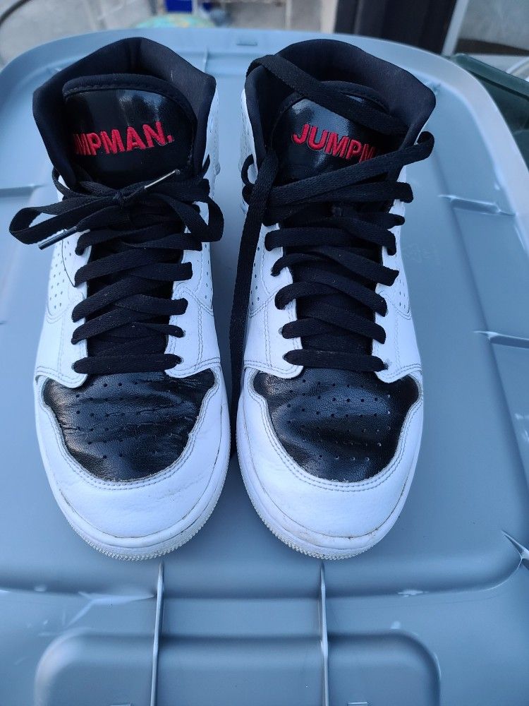 Nike Mens Air Jordan Access Shoes White Red Black Jumpman Size