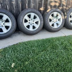 For Sale a Set Of 4 rims and tires
