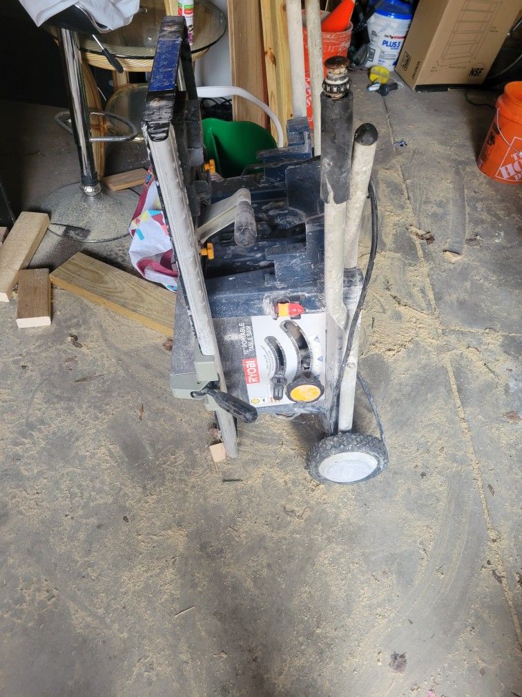 Ryobi Table Saw With Stand