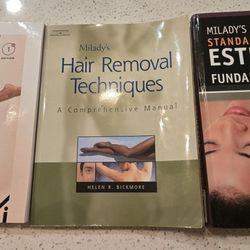 Milady Esthetician Books