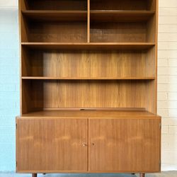 Vintage Poul Hundevad Danish Modern Teak Credenza