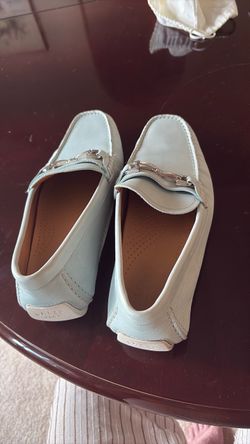 Excellent Bally Loafers Lt Blue