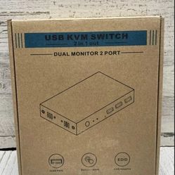 USB 3.0 2in2 Out 8K @60 Hz Kvm Switch GreathTek HDMI 2 Port KVM Switch