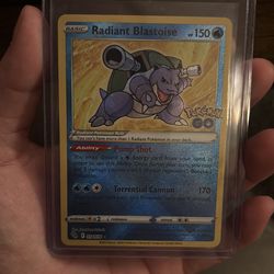 Radiant blastoise