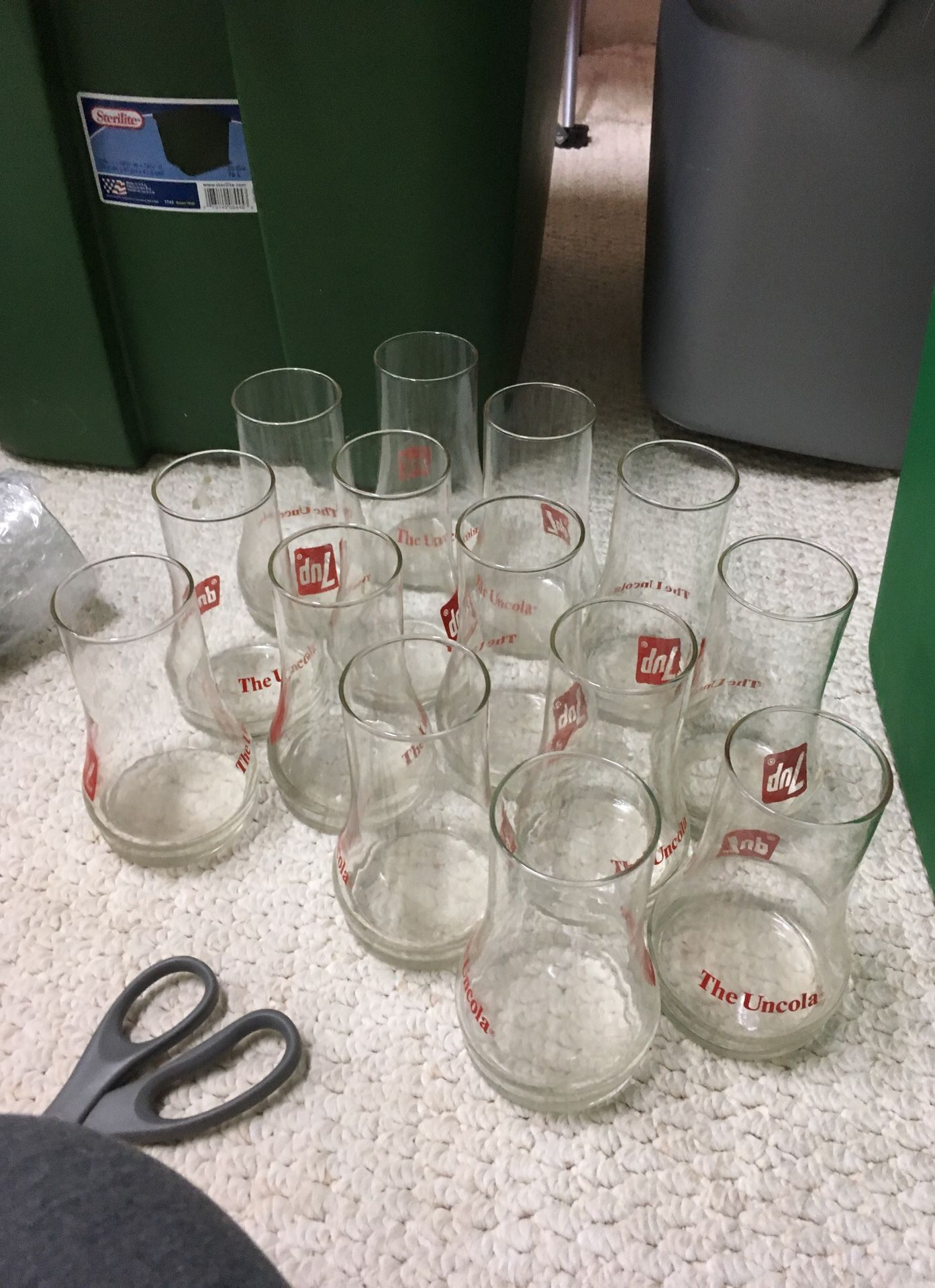 7-Up glasses