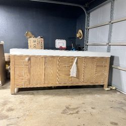 Aranwen 84" Double Sink 