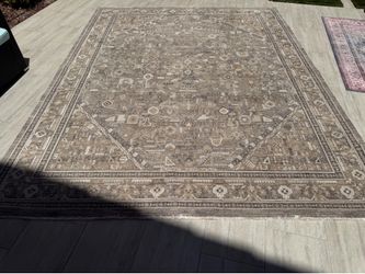 Nourison Home Florentine 8x10 Area Rug Gray - Used
