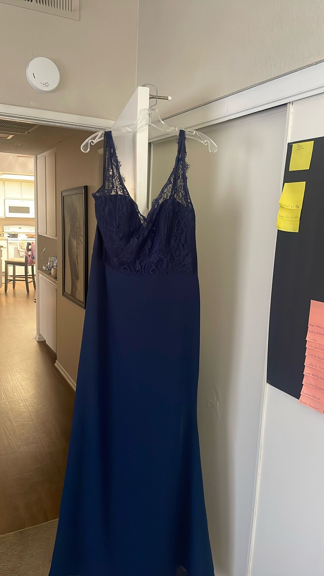 Navy Blue Large Formal Dress
