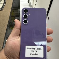 Samsung S23 FE 128GB Unlocked Cash or $50 Down