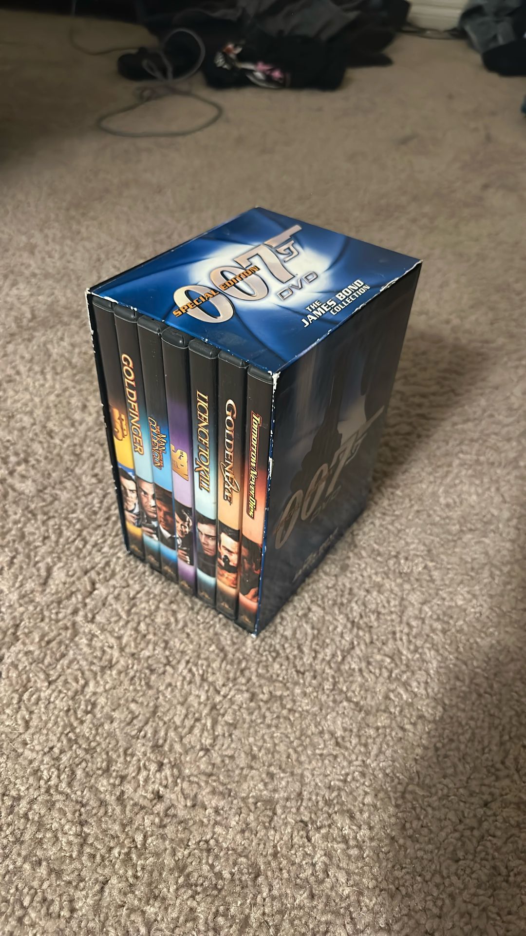 James bond collection dvds