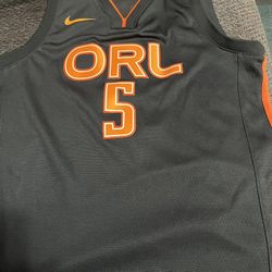 Dri Fit Nike ORL #5 Bamba NBA Jersey 