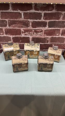 Vintage Log Homes Tin Containers