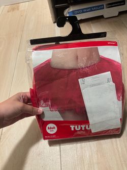 Women’s red tutu
