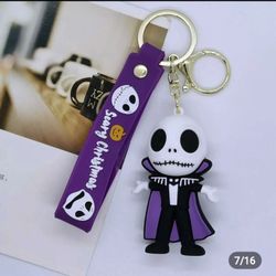Nightmare Before Christmas Jack The Skeleton Keychain