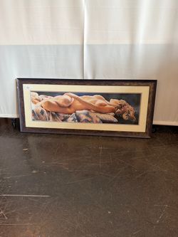 Steve Hanks Framed Figurative Nude Art Print