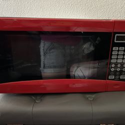 Red Microwave 