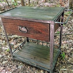 Accent Table And Mirror 