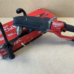 Milwaukee 2809-20 M18 FUEL 18V Lithium-Ion Brushless Cordless GEN 2 SUPER HAWG 1/2 in. Right Angle Drill (Tool-Only)