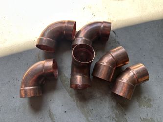 1 1/2” Copper Tube Elbows 