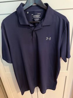 Under Armour navy polo large