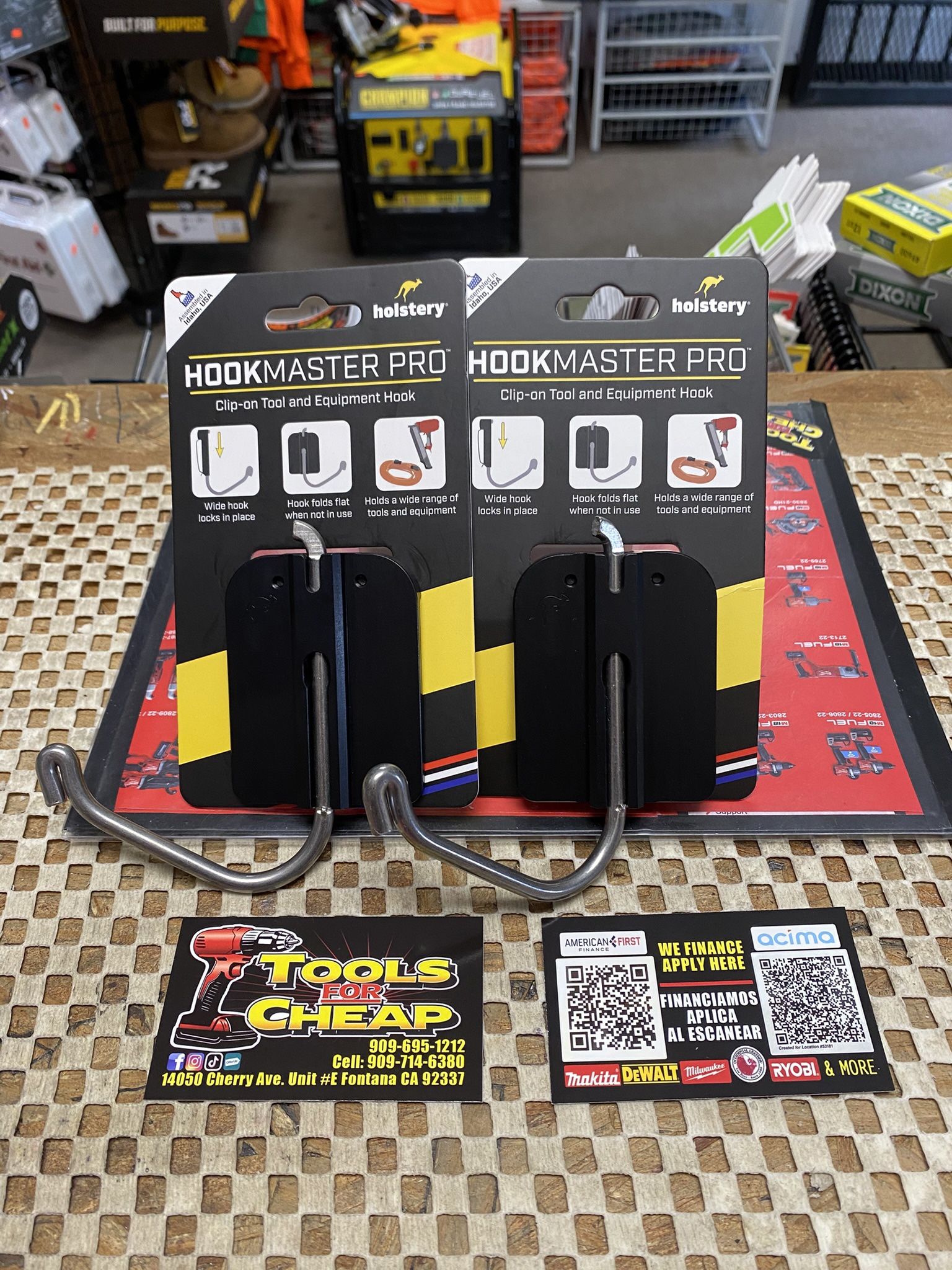 HOLSTERY HookMaster Pro Clip-on Tool Hook $39 EACH