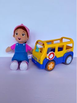 Ms. Rachel Plush Doll and Toy Bus Set. Zip code:33177