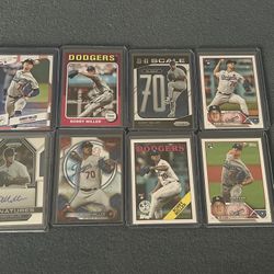Dodgers Bobby Miller (9) Card Lot