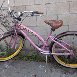 Nirve Rio Pink US Import Beach Cruiser Bike Cycle 