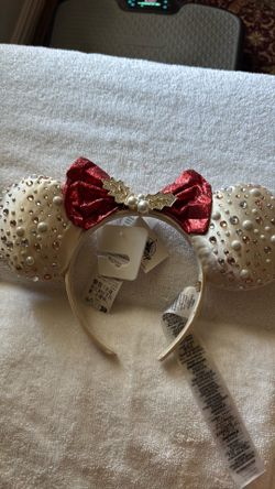 Disney Parks Minnie Mouse Ears Bow Headband Brand New