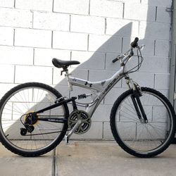 Vertical Aluminum Bike Bicycle 26inch Wheels- Full Suspension- 21 Speeds- New Inner Tubes- Ready To Ride 