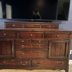 All Sold Wood Dresser/ Tv Console 