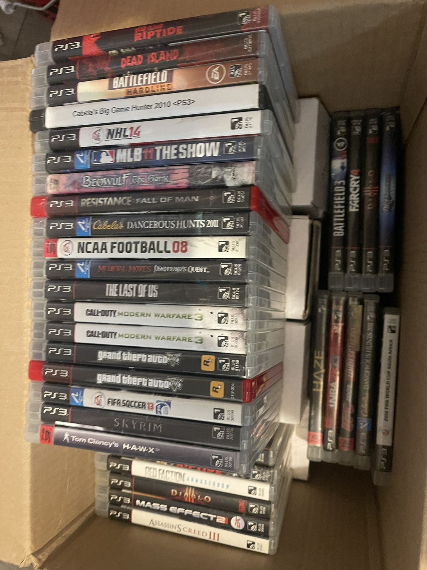 PS3 Games GTA FIFA Last Of Us Madden Nba All Kinds 