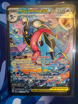 Pokemon Card - Mega Greninja EX #116 NM