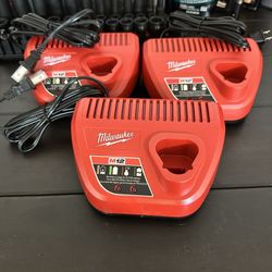New Milwaukee M12 Chargers