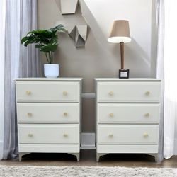 Oversized Nightstand Set Refinished