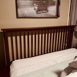 Queen headboard good condition.