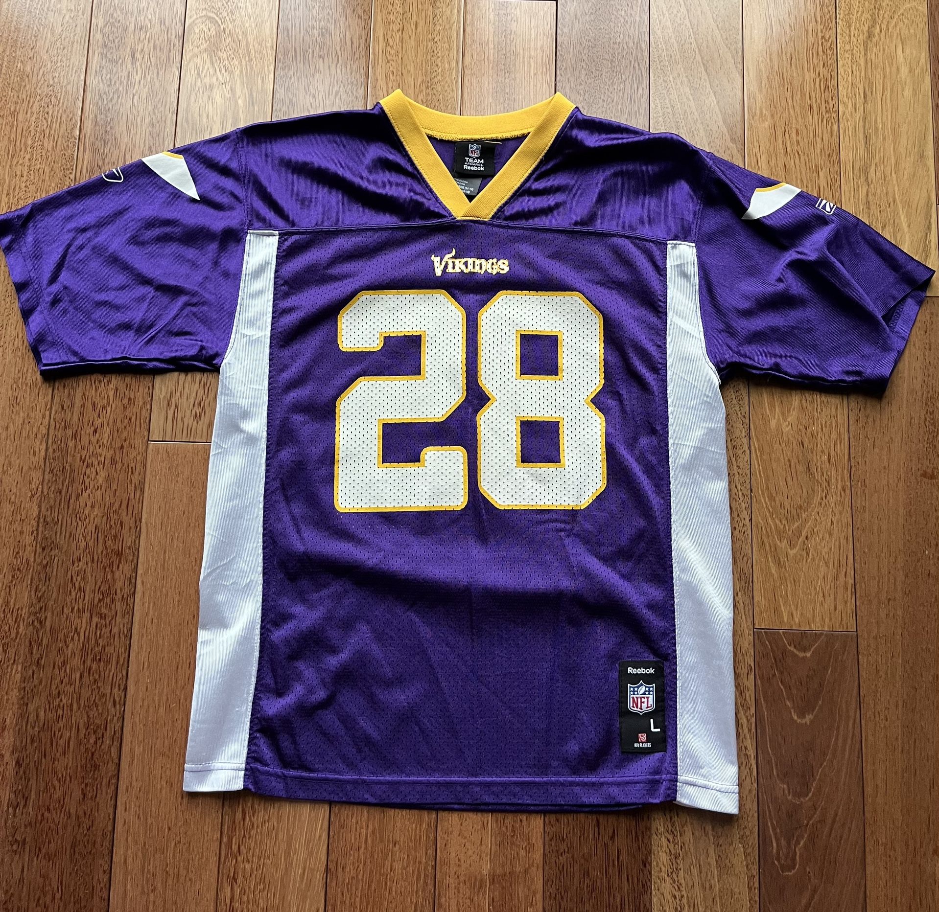 Vintage Adrian Peterson Minnesota Vikings NFL Jersey by Reebok