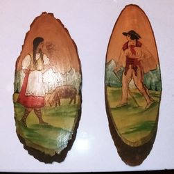 Hand Painted Folk Art 