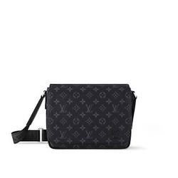 Men’s LV Black Side Bag