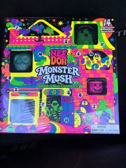 NeeDoh monster mush advent calendar