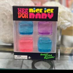 NeeDoh Nice Ice Baby Squishy Toy NEW Sealed Viral TikTok Fidget