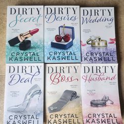 Crystal Kaswell "Dirty" Line Of Books 