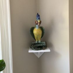 French Faience Parrots