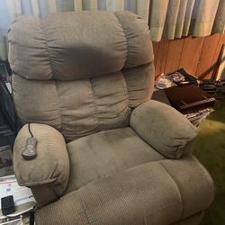 Berkline Reclining Massage Chair w/heat