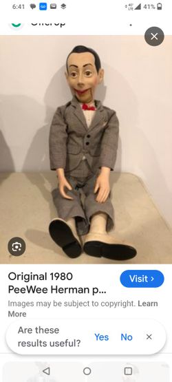 Pee-Wee Herman VTG Doll 1987 Pull String Works
$50