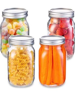 Mason Jar 32oz 4pcs