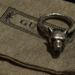 Wolf’s Head Ring Size 14 Italy 