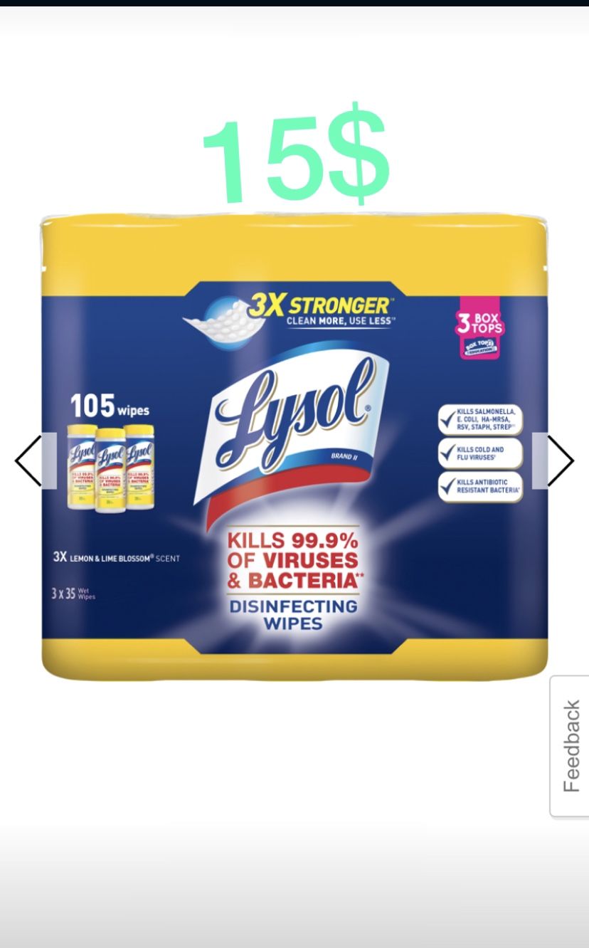 Lysol Desinfecting Wipes